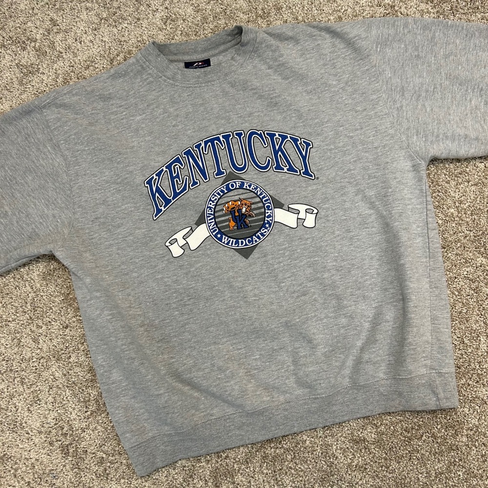 Vintage y2k Pro Player Kentucky Wildcats UK Crewneck‎ Sweatshirt Men Size XL